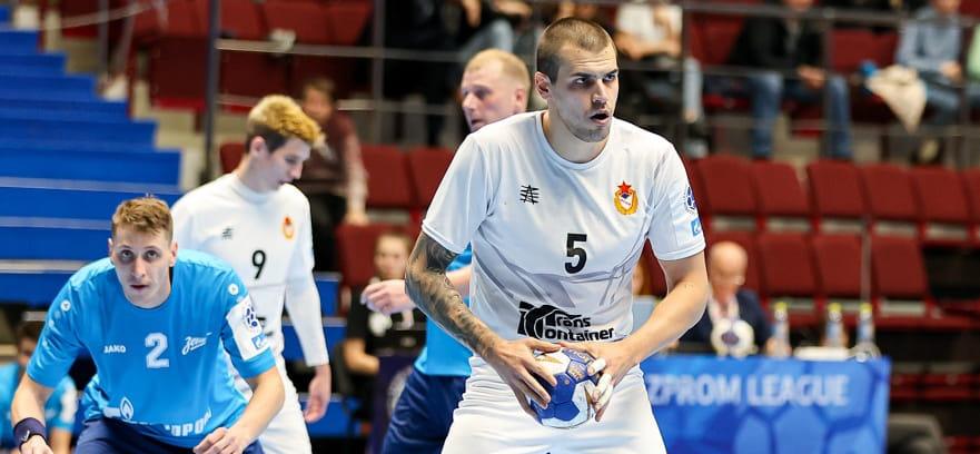 SEHA-Gazpom League. Дмитрий Киселёв: "Преобладает расстройство, ведь в конце у нас было 10 секунд и 7 полевых игроков" (ВИДЕО)