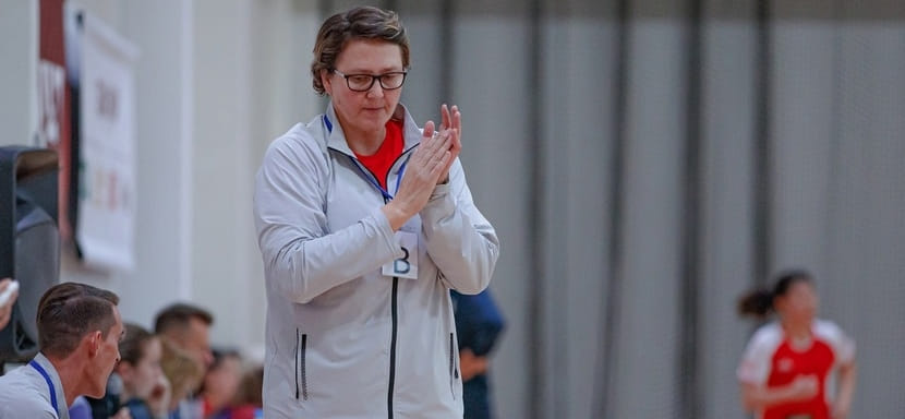 Olimpbet Суперлига. Наталья Дерепаско: "Без ошибок мы не можем. У нас такая команда. Начинается суета, все бегут куда-то"