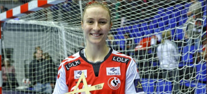 Лига чемпионов. 25-летняя Хенню Рейстад — лучший снайпер "финалов четырёх", она играла в них всего 4 раза. Андреа Лекич вошла в топ-4