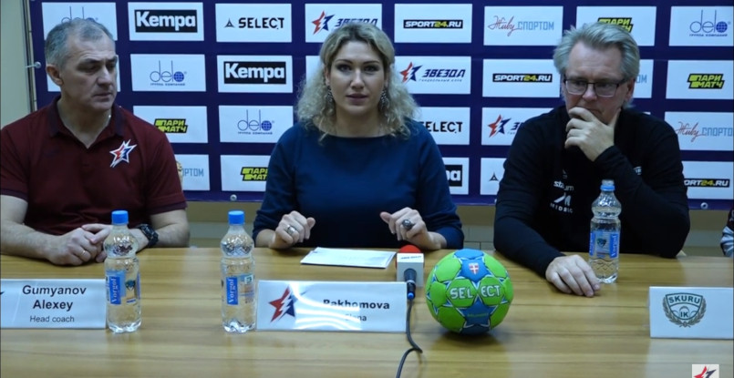 Кубок ЕГФ. Алексей Гумянов: "По сравнению с нами игроки "Скуру" выглядели свежо, хорошо двигались. Мы допускали много ошибок" (ВИДЕО)