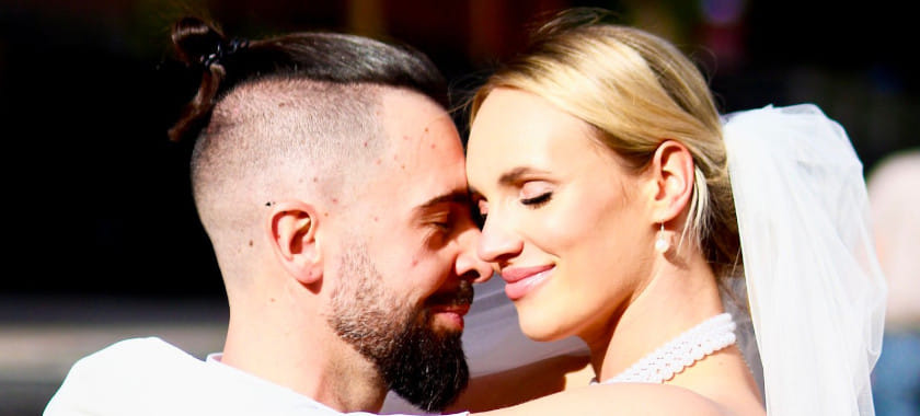 Россия. "Ростов-Дон" поздравил с бракосочетанием белорусскую линейную команды Валерию Гутову и физиотерапевта Александра Матича