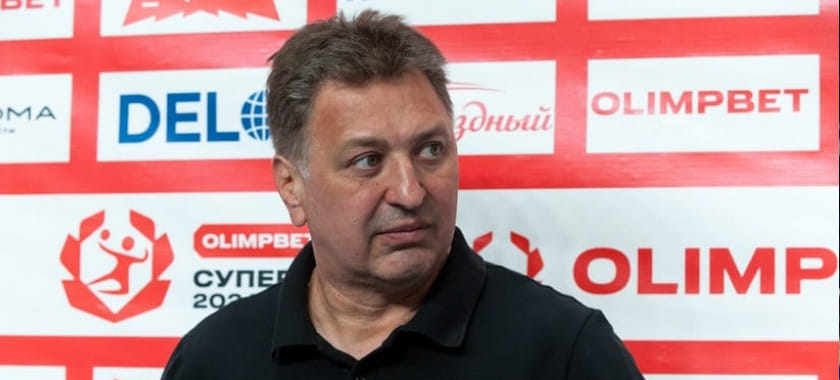 Михаил Измайлов после разгромного поражения от ЦСКА: "Не могу сказать, что счёт по игре. Он не отражает накала" (ВИДЕО)