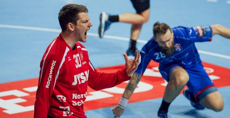 Лига чемпионов. Реакция Александра Шкуринского на сэйв голкипера "Фленсбурга" Торбьерна Бергеруда в матче с БГК (ВИДЕО)