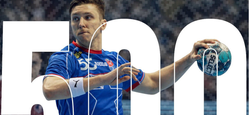 Беларусь. Правый крайний Никита Вайлупов преодолел отметку в 500 голов в составе "Бреста". Средняя результативность — 5,6 мяча за матч