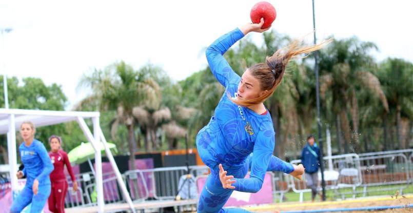 Юношеская Олимпиада. Пляжный гандбол. Сборная России обыграла команду Венесуэлы и заняла седьмое место