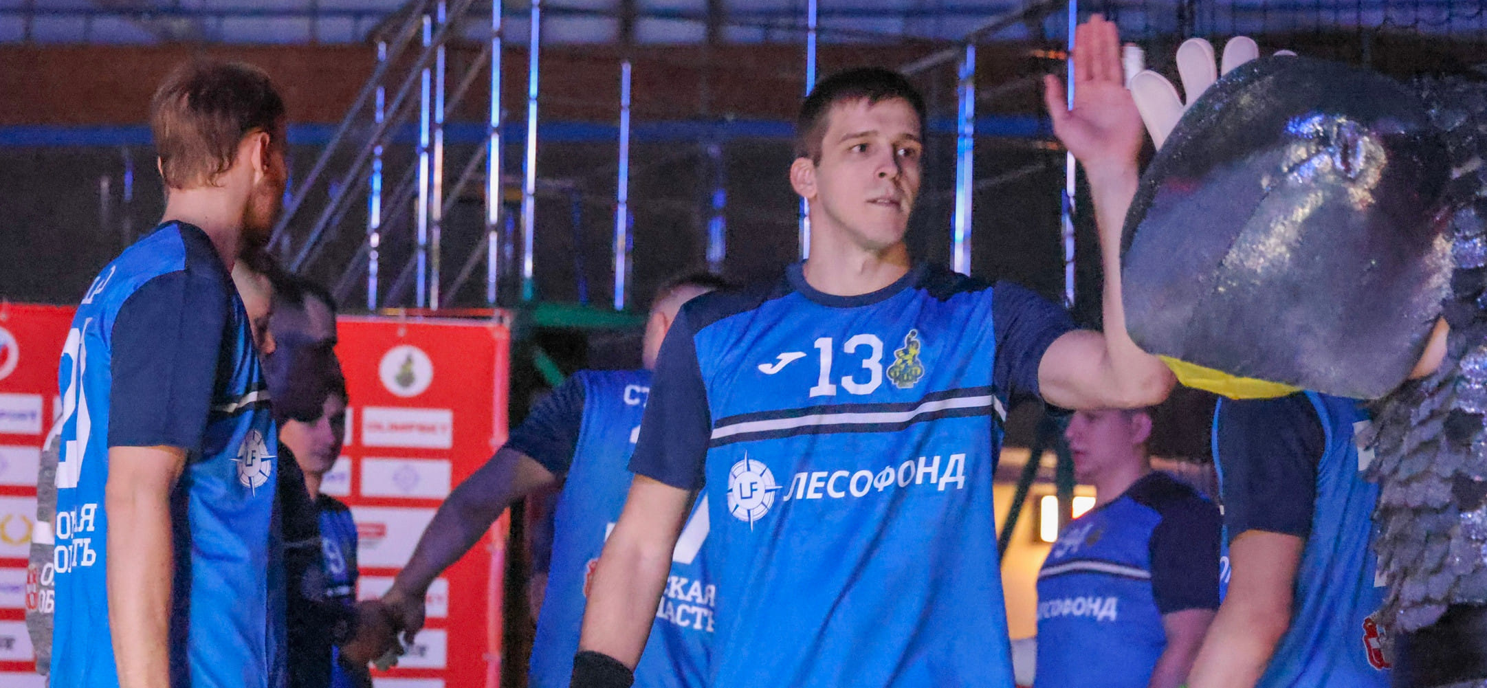 Olimpbet Суперлига. Денис Полтавский: "Хотелось бы побольше тренировок проводить на игровой арене. Пока занимаемся в разных залах" (ВИДЕО)