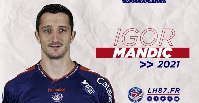 Лидер французской ProLigue "Лимож" продлил контракт с боснийцем Игором Мандичем