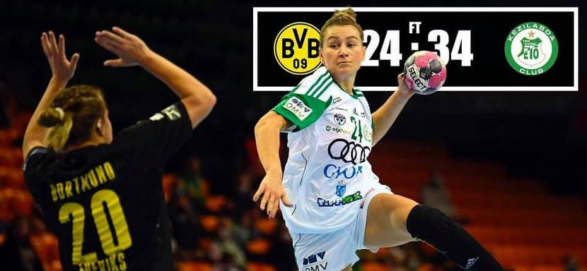 Delo Лига чемпионов. Венгерский "Дьер" с перевесом в десять мячей на выезде разгромил дортмундскую "Боруссию" и возглавил группу "В"