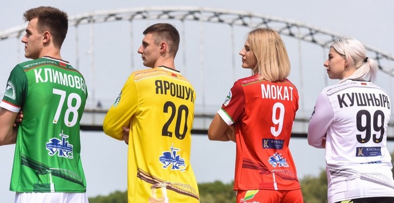 Беларусь. Гандбольный клуб "Гомель" представил игровую форму команд на сезон-2019/20