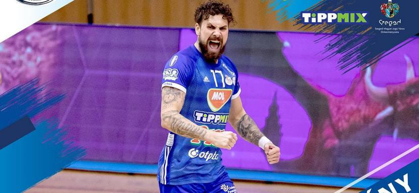 Венгрия. В первом матче после возобновления чемпионата “Пик” разгромил “Цеглед”. Дмитрий Житников забросил три мяча