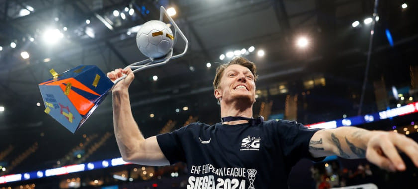 Европейская лига. Левый крайний "Фленсбурга" Эмиль Якобсен признан самым ценным игроком победного для команды "финала четырёх"