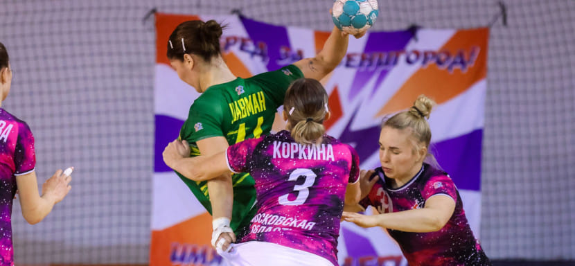 Olimpbet Super League. Anastasia Shavman’s 12 goals helped HC Kuban to win a confident victory over HC Zvezda. The return match will be held 11 May