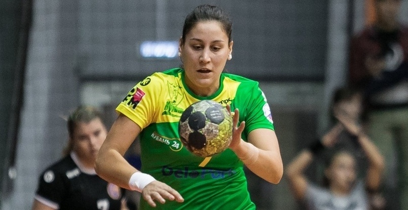 Суперлига. Правая крайняя "Кубани" Диана Голуб ушла на паузу в российском чемпионате лучшим бомбардиром турнира