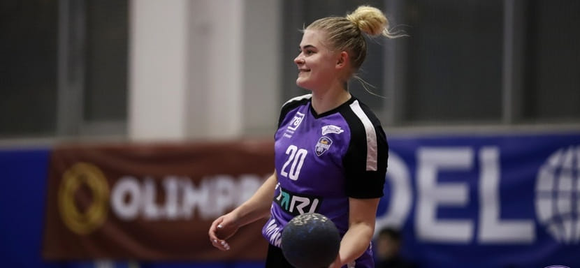 Olimpbet Суперлига. Полина Синявская: "В команде всё хорошо, есть настрой на предстоящие игры"