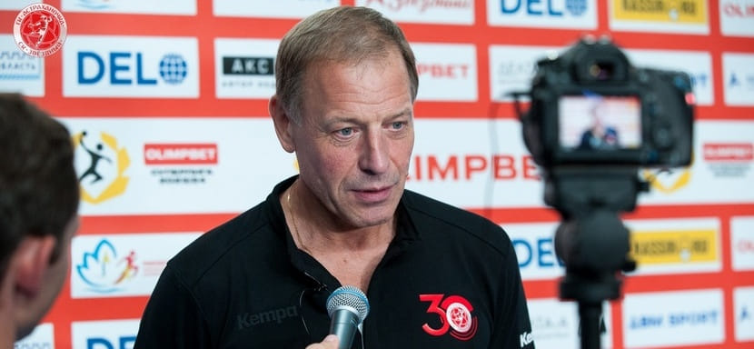 Olimpbet Суперлига. Алексей Алексеев: "Работаем над тем, чтобы усилить оборону и повысить результативность в атаке" (ВИДЕО)