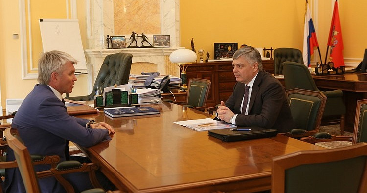 Сергей Шишкарев обсудил с министром спорта Павлом Колобковым перспективу проведения в России женского чемпионата Европы