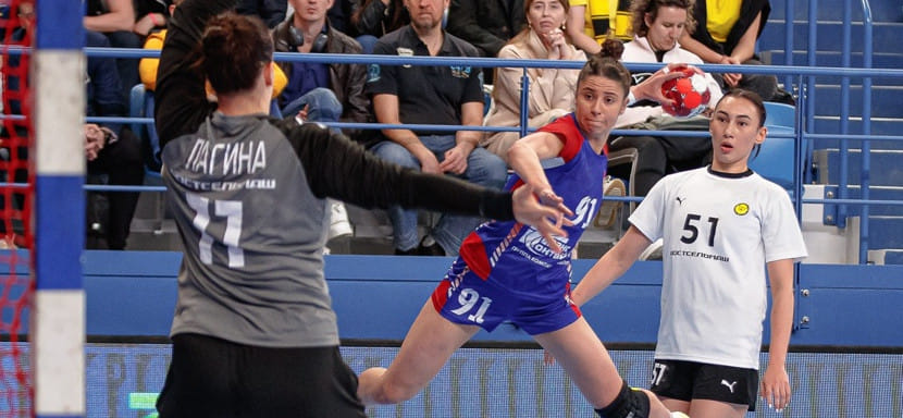 Olimpbet Суперлига. Анастасия Лагина: "Лучший матч — против ЦСКА. Мы не просто победили, а сделали это красиво, проявив идеальную собранность"