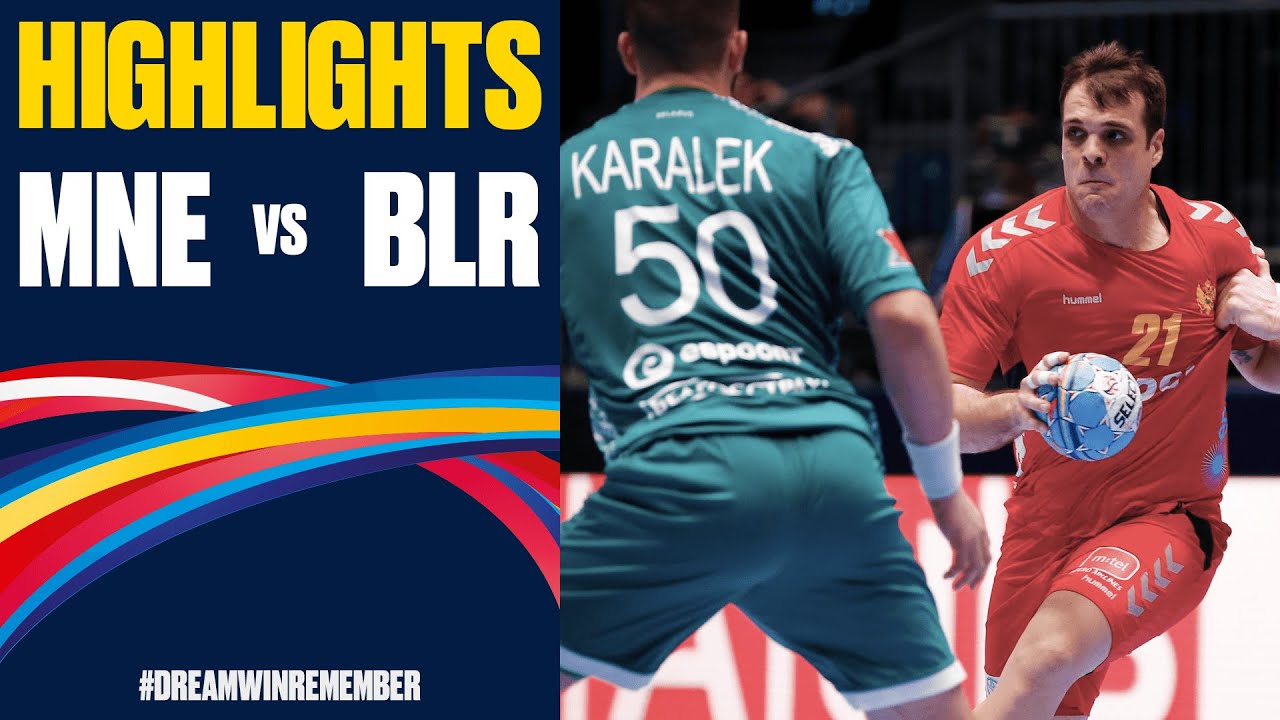 Лучшие моменты матча сборных Беларуси и Черногории