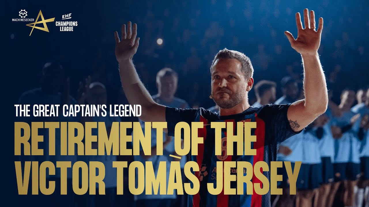 VICTOR TOMÀS Jersey Retirement Ceremony | THE GREAT CAPTAIN
