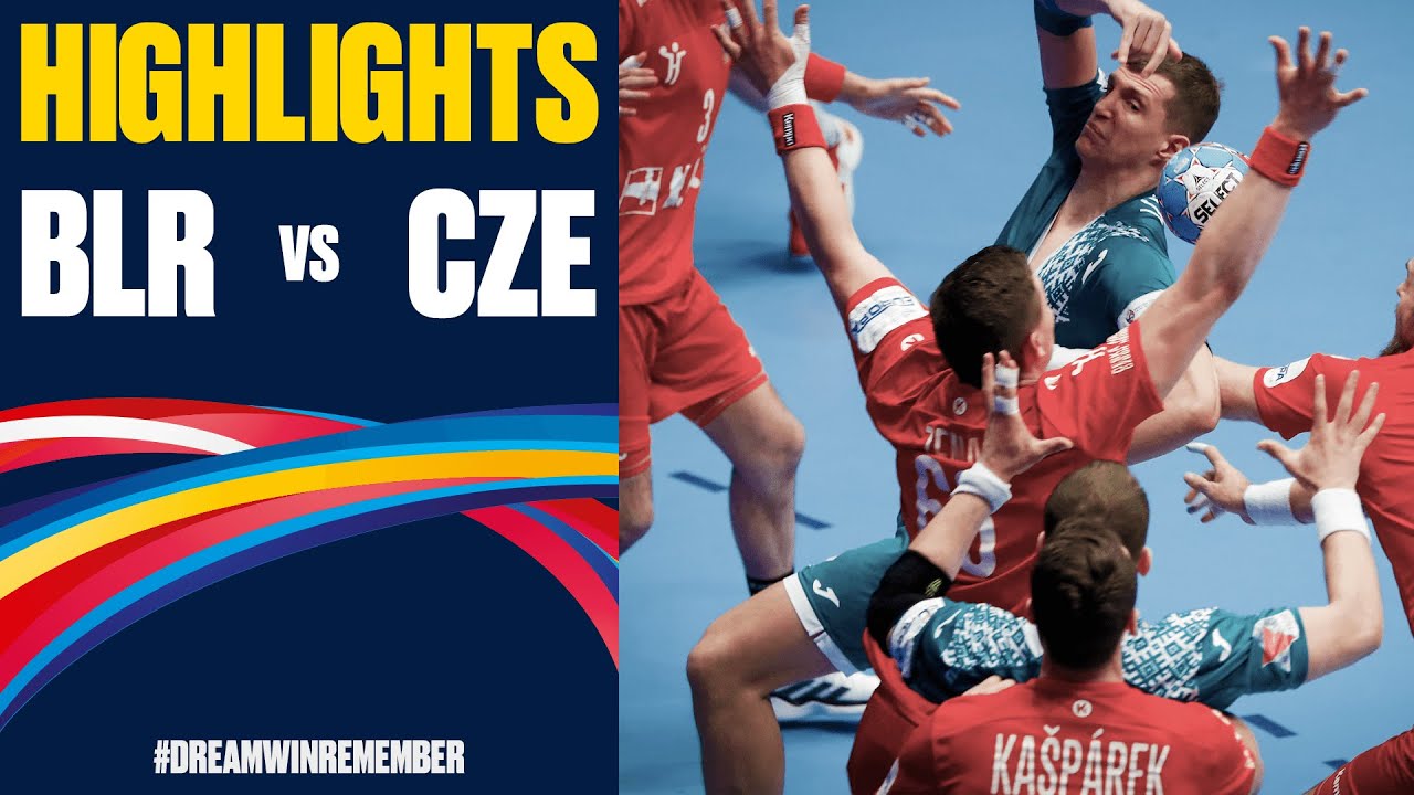 Лучшие моменты матча сборных Беларуси и Чехии