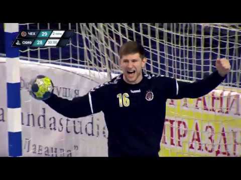 Серия пенальти в полуфинальном матче Кубка России 2018/19 между "Чеховскими Медведями" и СКИФом