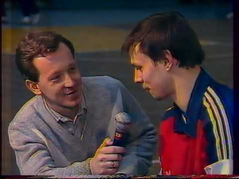 Александр Тучкин в программе Сергея Новикова "Эстафета чемпионов". Март 1989 года