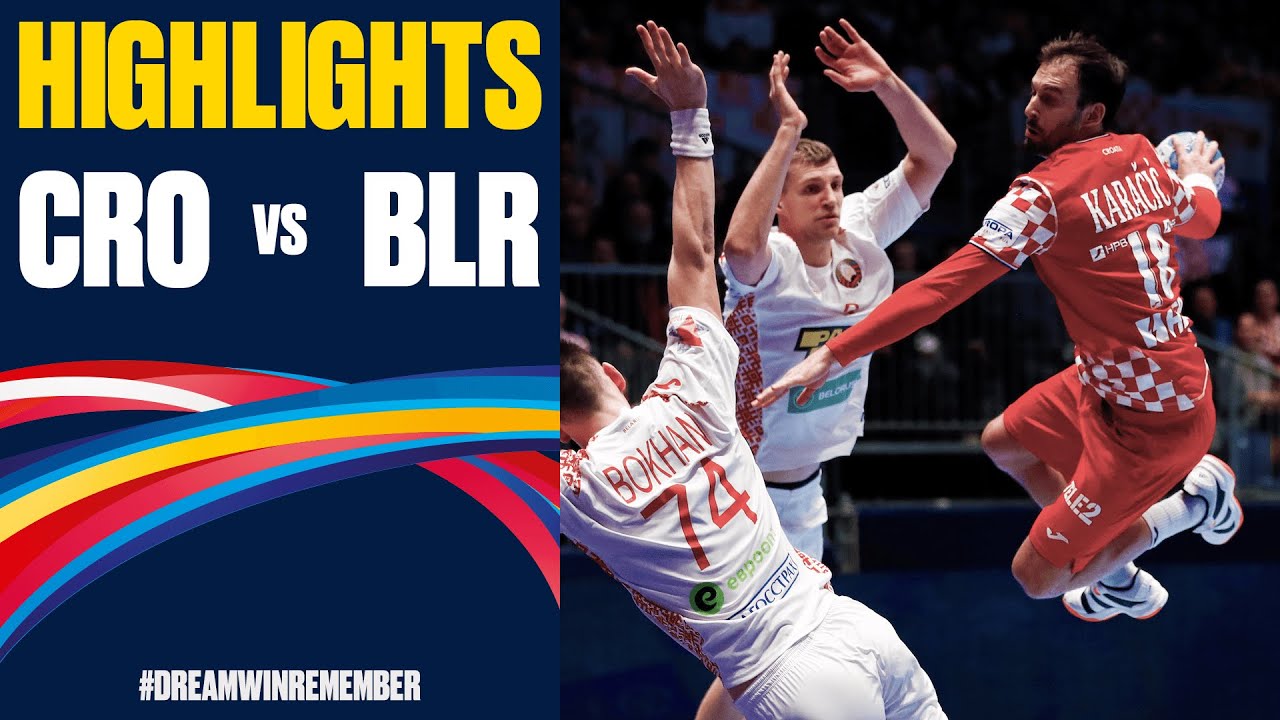 Лучшие моменты матча сборных Беларуси и Хорватии