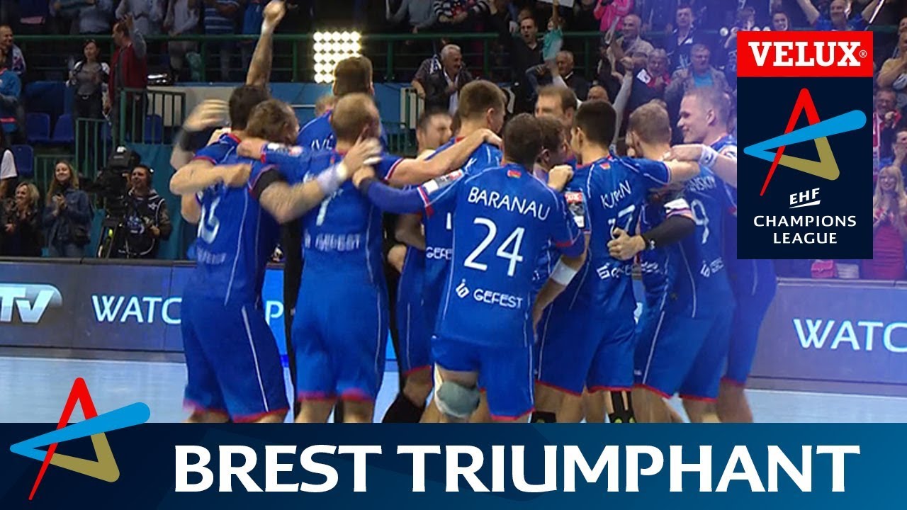 Финальные секунды победного для БГК им. Мешкова матча Лиги чемпионов с французским "Монпелье"